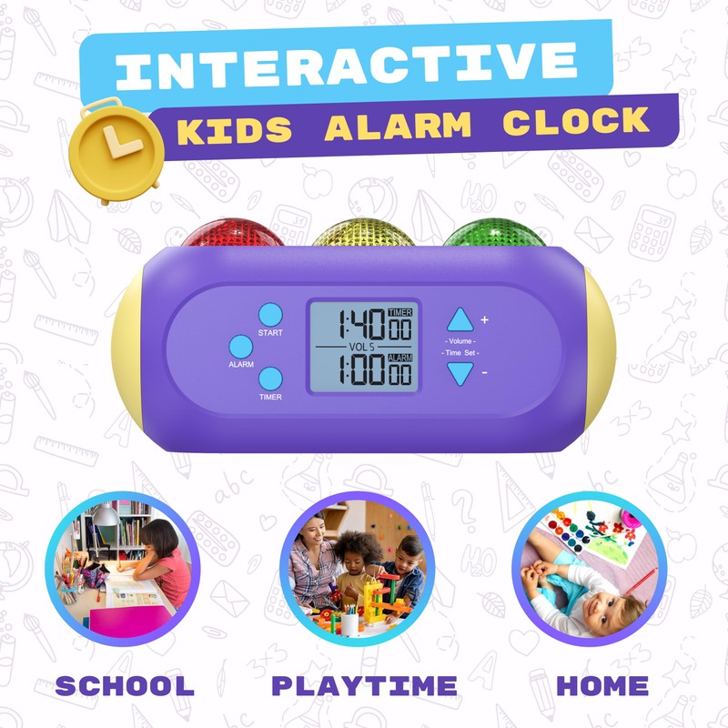 Visual Classroom Timer for Kids & Teachers w/Visual and Audible
