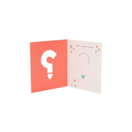 UK Greetings Valentine's Day Card From A Secret Admirer for Him/Her/Boyfriend/Girlfriend/Husband/Wife/Partner - Question Mark Design