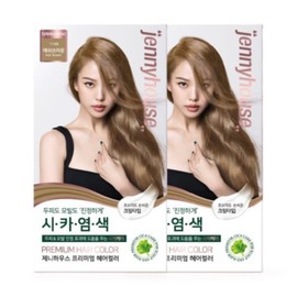 Jenny House Premium Hair Color Cica Dye, 5 types, 2 pieces to choose from / 제니하우스 프리미엄 헤어컬러 시카 염색약 5종 택2개