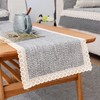 YUZHANGHE Tablecloth Nightstand End Tabletop Dust Cover 15.75 x 21.65