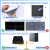 18 Pack Black Acoustic Panels 12"X12"X 0.4"Sound Absorbing Panel Wall