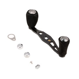 Wuyuzi Fishing Reel Handle Carbon Baitcasting Fishing Reel Handle Trolling Reel Handle Left and Right Ultralight Reel Handle Reel Crank Accessories
