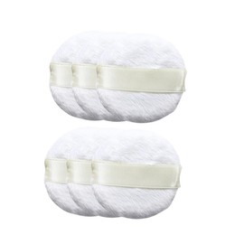 Healeved 10pcs Ultra Short Plush Makeup Puff Soft Cosmetic Sponge for Foundation Blush and Highlighter White for Women and Girls