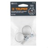 Truper M-10B, Abrazadera de acero inoxidable 3/4" x 1/2", diámetro