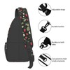 Strawberry Sling Backpack Chest Bag Crossbody Shoulder Bag Gym Cycling