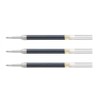 PENTEL LR7 Gel Rollerball Pen Refills Pack of 3 Grey