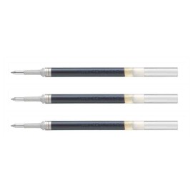 PENTEL LR7 Gel Rollerball Pen Refills Pack of 3 Grey