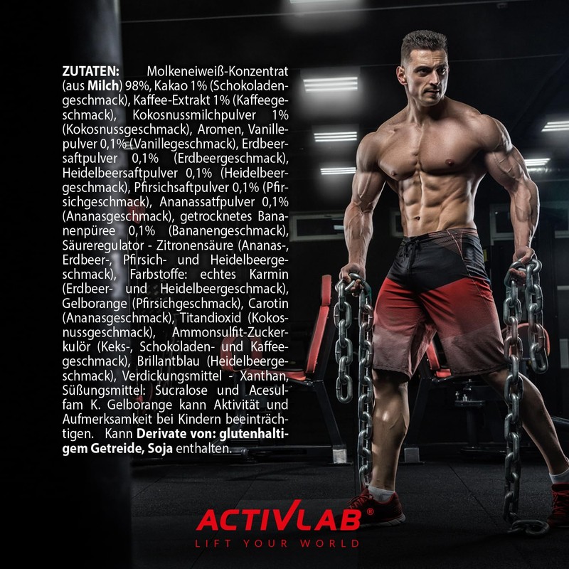 ACTIVLAB SPORT WPC80 Supplement Natural, 700 g