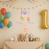 CANTLY Fun One First Birthday Party Decoration Wall Decal