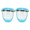 2pcs Protective Face Cover Dustproof Safety Elastic Belt Reusable Face