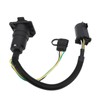 6‑24V 7 Pin to 7 and 4 Pin Trailer Adapter