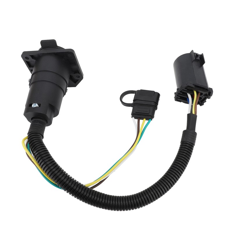 6‑24V 7 Pin to 7 and 4 Pin Trailer Adapter
