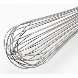 Yoshikawa YJ2803 Whisk, Made in Japan, 9.8 inches (25 cm), Firmly Whisk, Professional Whisk, Cooking Iroha YJ2803, Silver