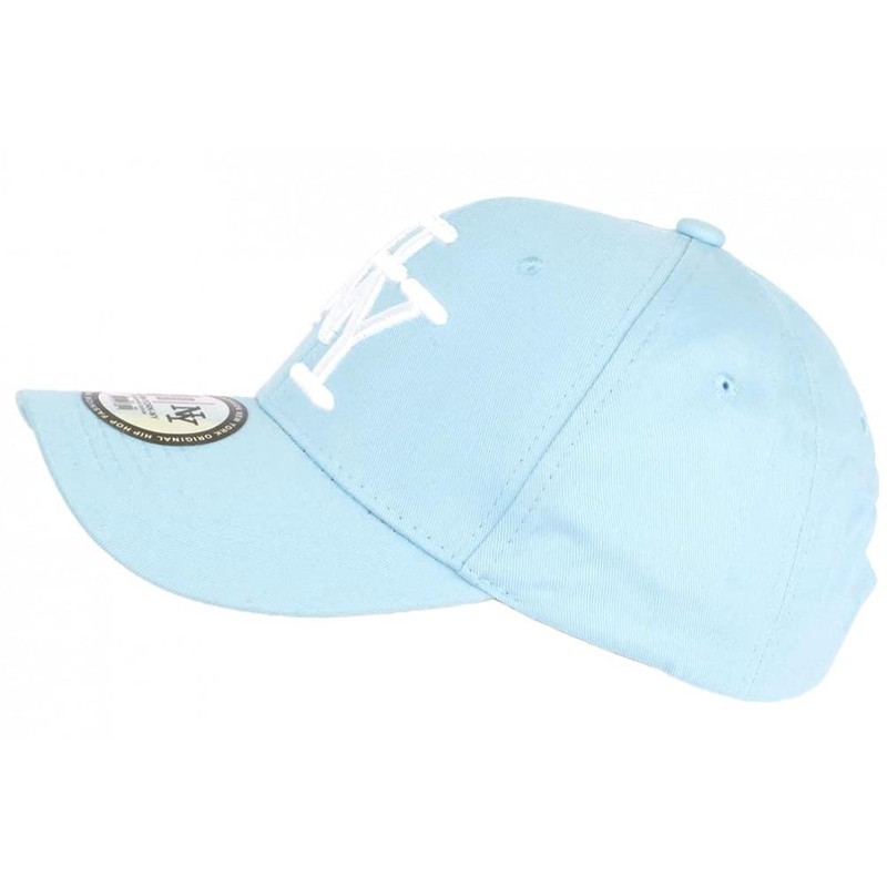 Hip Hop Honour NY Light Blue and White Class Visors