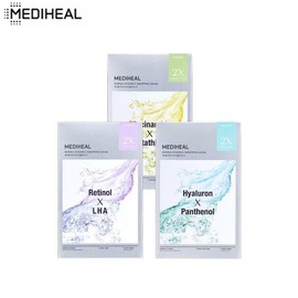 MEDIHEAL Derma Synergy Wrapping Mask 25ml*4ea, Type:Hyaluron x Panthenol