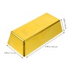VILLFUL Gold Bar Shape Door Stopper Elegant Design for Home