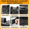 NVAAV 10 x 10 x 48in Canopy Roller Bag for