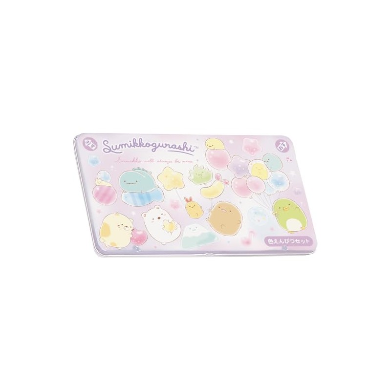 San-X PH22302 Sumikko Gurashi Colored Pencil Set H4.1 x W