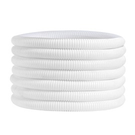 30ft Dog Cat Cord Protector Electric Wires Covers Wire Loom Tubing Protect Wires from Rabbits, Cats and Other Pets White