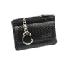 Deluxe Key Bag, Carbon leather, black