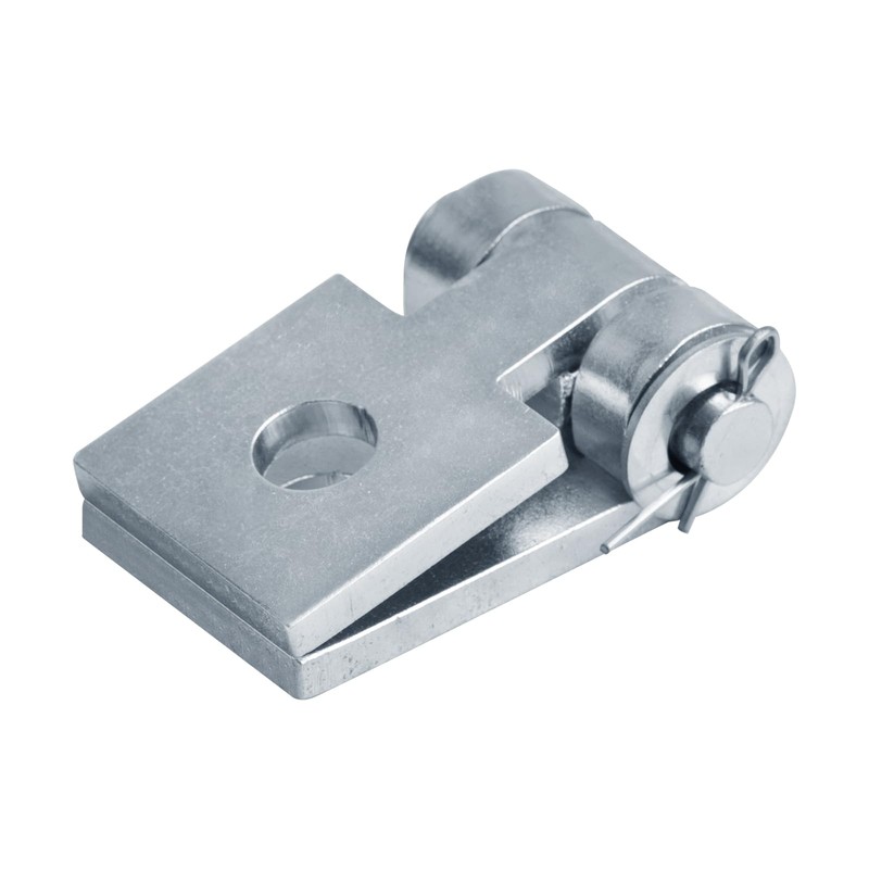 heneng 6 Pcs 2 Hole Adjustable Hinge Bracket for 1-5/8"