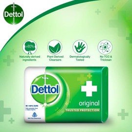Dettol Anti-Bacterial Bar Soap Original 125 gr 6-pack (6 x 125 grams)