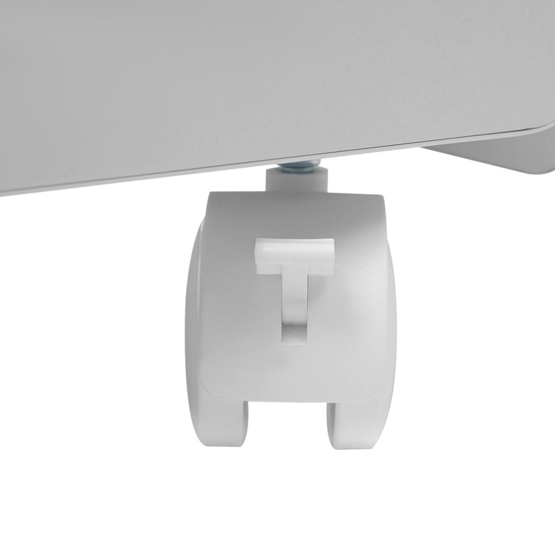 Foot Bath Stool Foot Bath Trolley Foot Rest with 4