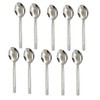 Buystarget 10pcs Teaspoons Set Stainless Steel Tea Spoons Food Grade
