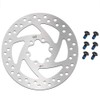 140mm Electric Scooter Brake Rotor in Stainless Steel, Compatible with