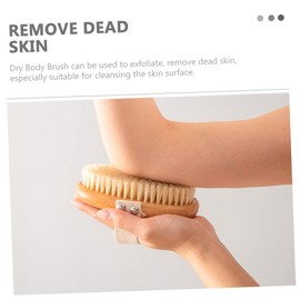 FOMIYES 3pcs Remover Body Exfoliator Body Brush Soft Bristles Shower Back Brush Bath Accessories for Men Women