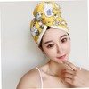 WOONEKY Cotton Hair Wrap for Bathing Absorbent Head Wrap Towel