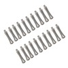 WOONEKY 20Pcs Shear Replacement Finger Rest for Hairdressing Scissors Ergonomic