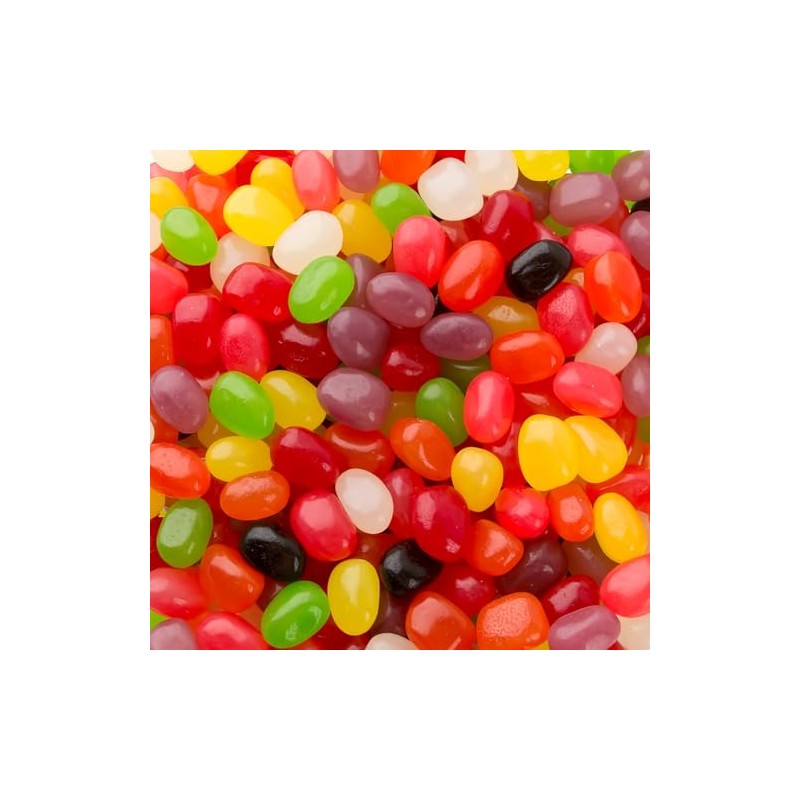 JUST BORN Classic Jelly Beans, Assorted Flavors, 1 LB Bag,