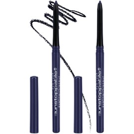 Maybelline Unstoppable Waterproof Mechanical Blue Eyeliner Pencil, Easy to Apply, Smooth Glide, Up to 24 Hour Wear, Sapphire, Pack of 2