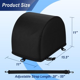 Cosmos Motorcycle Helmet Bag Heavy Duty Helmet Sling Backpack with Foam Padding and Adjustable Strap for Carry & Storage of Motorcycle Helmet, Racing Helmet, Off-road Helmet, Motorcycle Accessories