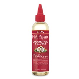 ORS HAIRepair Coconut Oil and Baobab Vital Oils, Lightweight Fast Absorbing Hair Oil, (4.3 oz)