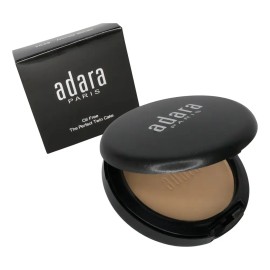 Polvo Compacto Cobertura Media Adara Paris Tono 2 Creamy beige