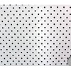 Polycotton Fabric Printed Small DOTS Black / 60" Wide/Sold by