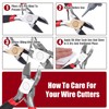 1Pcs Wire Cutters, Precision Cutting Pliers, Ultra Sharp Wire Snips
