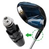 eMagTech 0,370 Zoll Rechtshänder-Golfschlägerschaft-Adapterhülse Kompatibel mit Callaway Kompatibel mit Super