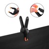 Miorkly 1.8 x 2.8 m Black Photo Background, Thick Black