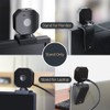 MOKOSE Webcam Stand, Stands Bent 360 Degrees for Mounting on