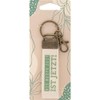 GRUSS & CO 48411 Canvas Key Ring with Lobster Claw