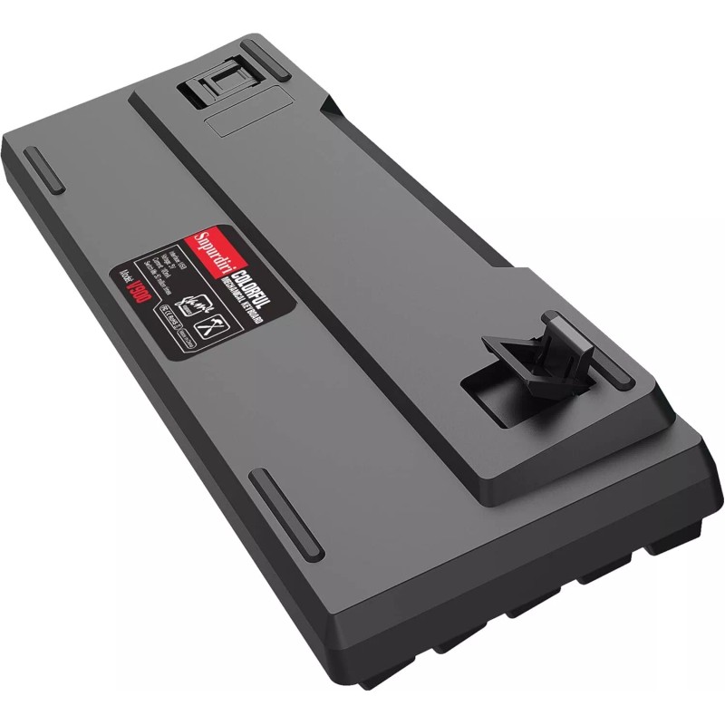 Snpurdiri 60% Wired Mechanical Gaming Keyboard (Black-White, Brown Switches)