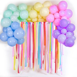 Sunbeauty Crepe Paper Decoration 6 Crepe Tapes Party Celebration Decoration