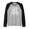 Royce Farms Family Reunion Squad First Last Name Raglan Baseball