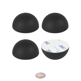 Silicone Speaker Isolation Feet (4-Pack, 2.5") – Non-Skid Adhesive Pads for Turntable, Subwoofer & Audio Equipment – Anti-Vibration Damping, 20 Duro Rubber