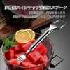 Liroyal Sparking Spoons (Set of 3) Stainless Steel Fruit Fork