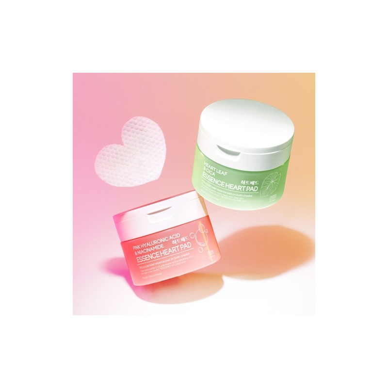 Wooshin Cosmetics Tenzero Heartleaf Cica Essence Heart Pads 150g (50