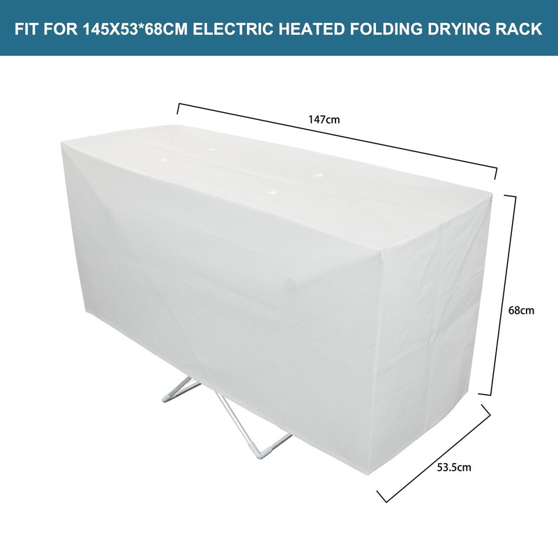 Delixike Heated Clothes Airer Drying Cover, Heavy Duty Electric Clothes